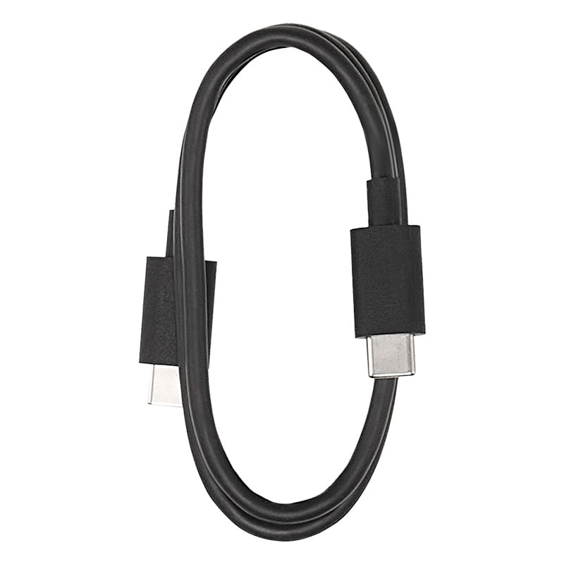 Kabel USB-C do USB-C na białym tle